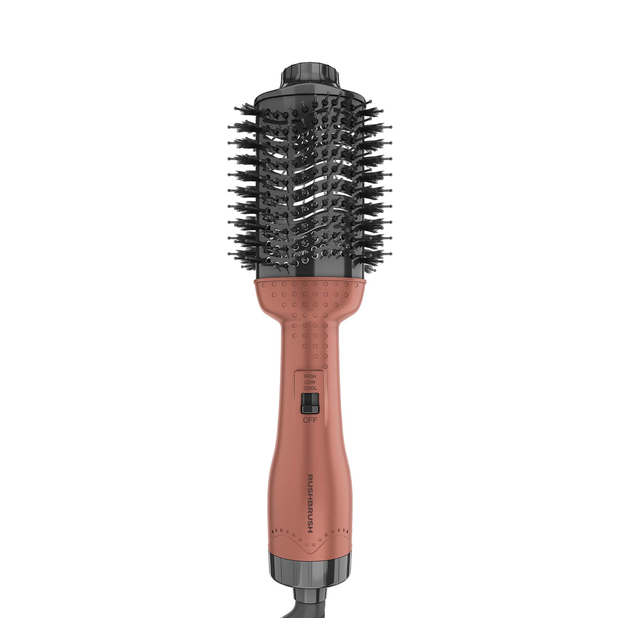Rush Brush V2 Pro Hair Volumizer, Rose Gold - 1300W Rush Brush V2 Pro Hair Volumizer, Rose Gold - 1300W